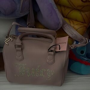 Juicy Couture Pink Satchel Structured Elegance